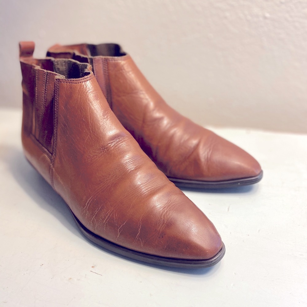 W's 7.5 Nine West Chelsea Ankle Bootie